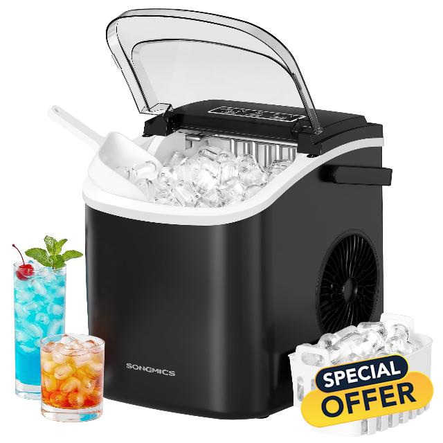 SONGMICS Ice Maker Countertop