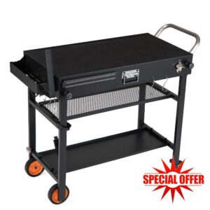 COSTWAY Portable Grill Table