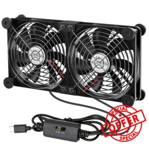 ELUTENG 2 in 1 USB C Fan 140mm