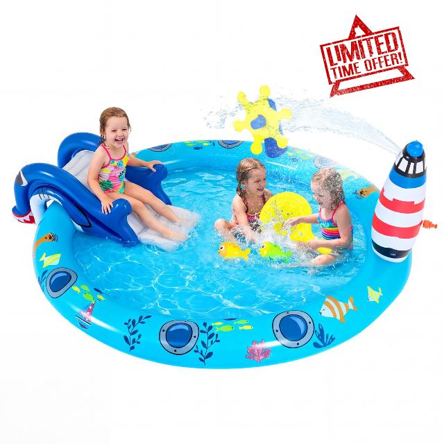 COSTWAY Inflatable Play Center