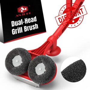 Dual-Head Grill Brush