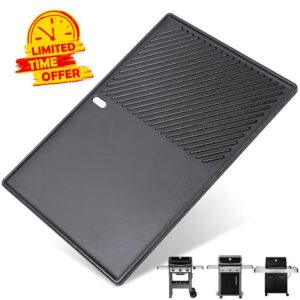 7598 Cast Iron Flat Griddle for Weber Spirit 300 & II 300 Series