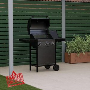 CHARLES BENTLEY ottimo 310 3-Burner Gas BBQ With Built-In Thermometer