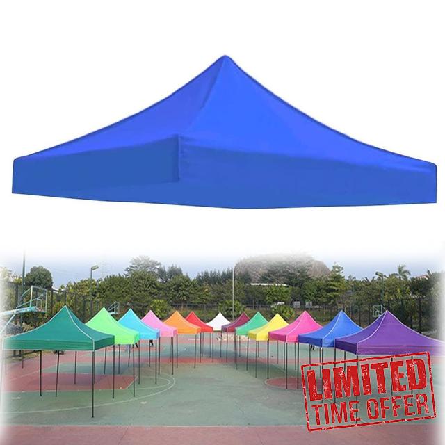 Replacement Canopy Top Waterproof UV-Proof Pop Up Tent With Fasten Tape - Foldable Cover Roof for Outdoor Garden Patio Pavilion Sun Shade