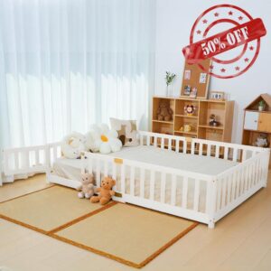 190 x 135 cm Toddler Floor Bed