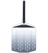 Ooni Pizza Turning Peel &ndash; Long Handle Lightweight Metal Pizza Peel for Making Homemade Pizza Outd...