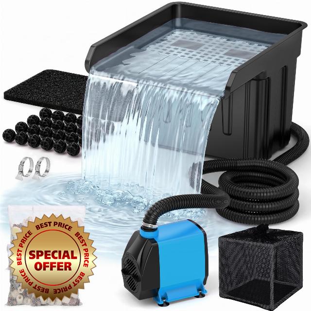 Pond Waterfall Spillway Kit