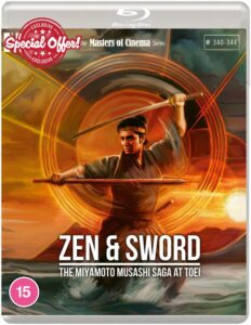 ZEN & SWORD: The Miyamoto Musashi Saga at Toei (Masters of Cinema) Standard Edition Three-disc Blu-ray