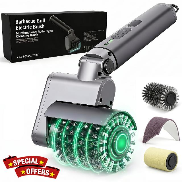 Electric Grill Brush for Outdoor Grill