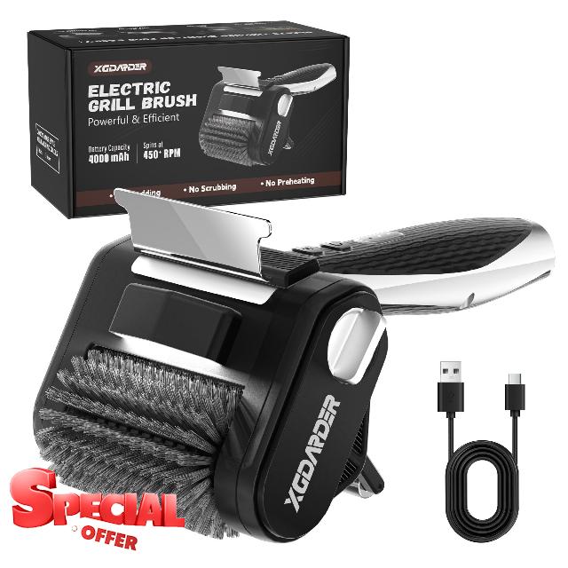 Electric Grill Brush for Outdoor Grill