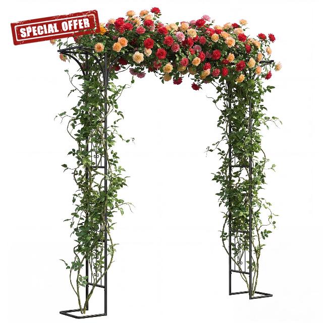 7.2Ft Garden Arbor