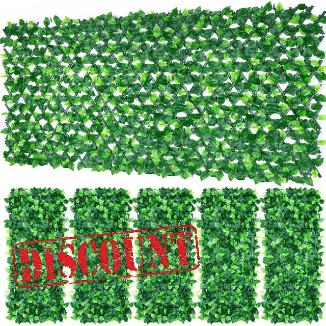 5PCS Artificial Ivy Fence Screening