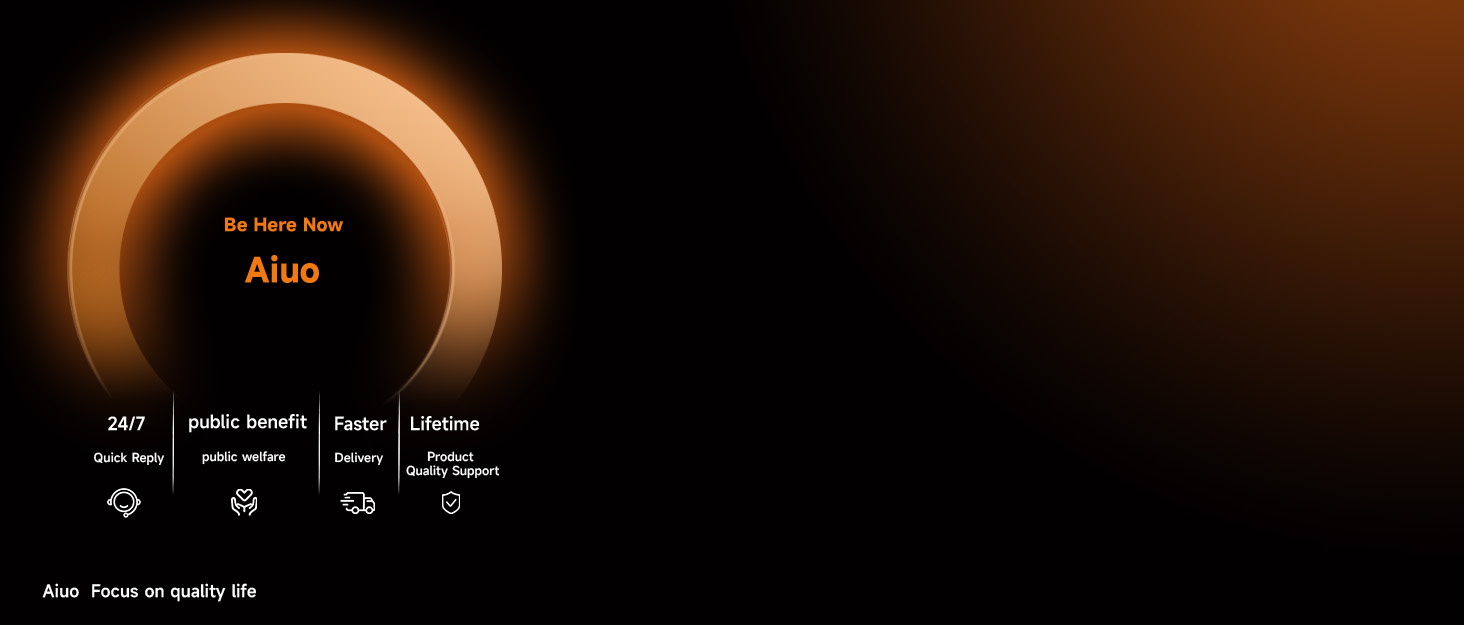 Text reads 'My Sleep Wear' and 'Aiyo' with product specifications showing '36T' (36 inches), 'a35 knot' (knot type), 'Core' (core type), and 'Latam' (region). Dark background with orange circular glow effect highlighting product name.