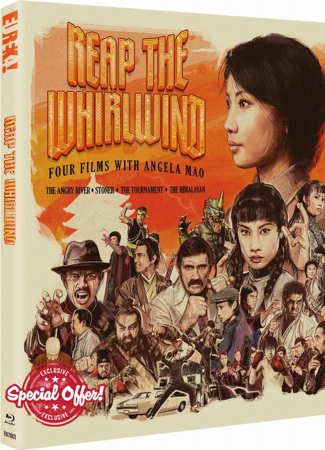 REAP THE WHIRLWIND: FOUR FILMS WITH ANGELA MAO (Eureka Classics) Limited Edition Three-disc Blu-ray