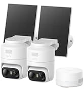 eufy Security eufyCam C37 4-Cam Kit, Security Cameras Wireless Outdoor, 360&deg; AI Tracking with Pan...