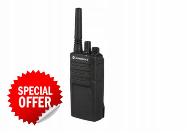 Motorola XT420 On Site 2 Way PMR446 License Free Business Radio - Black