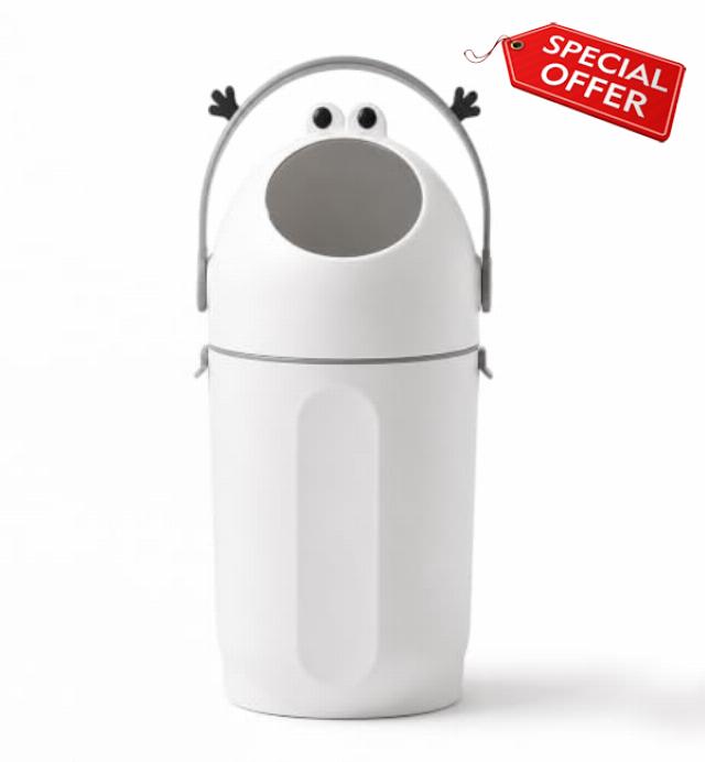Nappy Bin with Airtight Lid