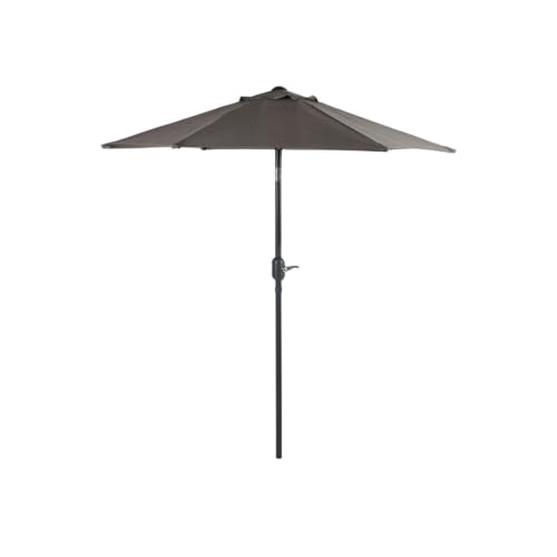 Water-Resistant Patio Umbrella with Steel Pole & 6 Ribs