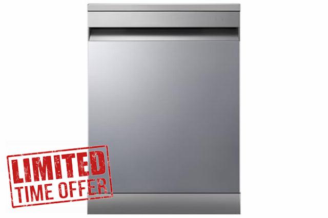 Samsung Series 7 AutoRelease™ DW70H73YCFRU4 Wifi Connected Full Size Dishwasher - Silver - C Rated           [Energy Class C]