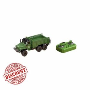 NULA 1/64 Scale 2.4GHz Mini Alloy Military Truck RC Car