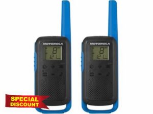 Motorola Solutions T62 PMR Blue Walkie Talkie Talkabout