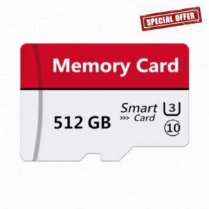 512GB SD Card with Adapter