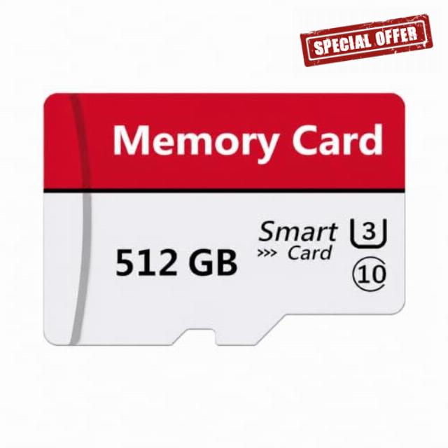 512GB SD Card with Adapter