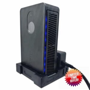 AltairTech.io Nano 3S Dock – Modular Interlocking Stand for Avalon Nano 3S Bitcoin Miners (Black Color)