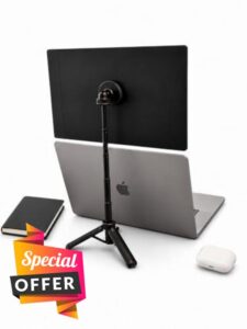 Portable Monitor Stand – Magnetic Adjustable Travel Stand for 15.6" Portable Monitors
