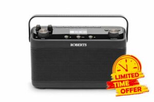 Roberts BLUTUNE7 FM/DAB/DAB+ Portable Stereo Radio with Bluetooth & Colour Display