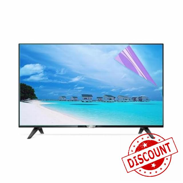 Anti-Glare TV Screen Protector 32–50-Inch PET TV Screen Protector with Blue Light Blocking Scratch Resistance HD Transparency Easy Installation Family-Friendly(40 inches: 875×482)