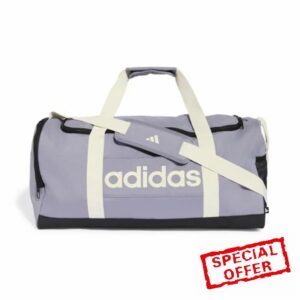 adidas Unisex Essentials Linear Duffel Bag Duffel_Bag