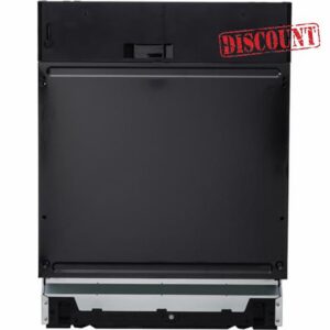 Indesit Fully Integrated Standard Dishwasher - Black with Fixed Door Hinge Kit - E Rated           [Energy Class E]