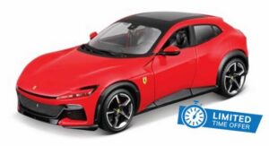 Maisto 1:24 Scale Ferrari Purosangue Assembly Line Die‑Cast Model Kit – Build‑Your‑Own Ferrari SUV