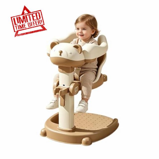 Kids Shower Standing Support - Non-Slip 2-in-1 Seat Detachable | Armrest Bath Support - for Kids Aged 8 to 36 Months Bathtub Home Bathroom Dormitory