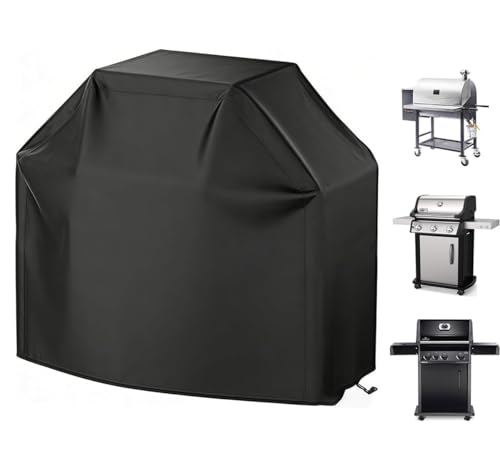 Outdoor Grill Covers Waterproof Windproof with Adjustable Hem