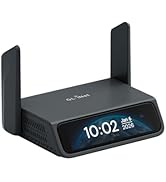 GL.iNet Mudi 7 (GL-E5800) Wi-Fi 7 5G Travel Router with eSIM & Dual SIM, 2.8" Touchscreen, Tri-Ba...