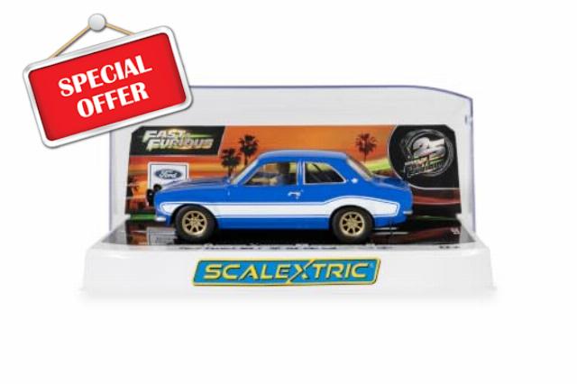 Scalextric C4677 Ford Escort MK1- Fast and Furious Edition