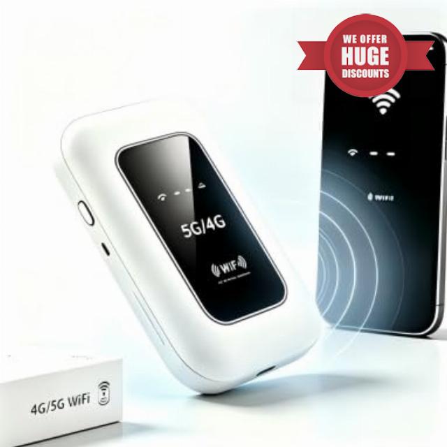 300Mbps 4G LTE & 5G Pocket Mobile WiFi Hotspot Router