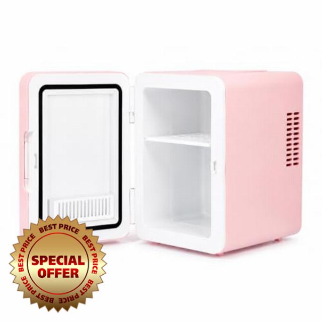 Mini Fridge 4 Litre Cooler and Warmer | AC/DC | Small Fridge for Bedrooms