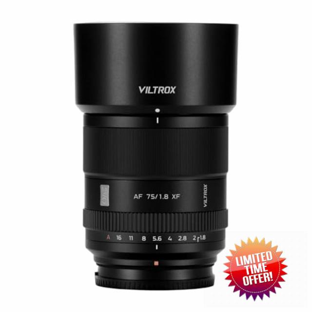 VILTROX 75mm F1.8 Fuji EVO Lens