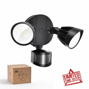 Philips 21W 3000 lm LED Security Light Outdoor w/PIR Motion Sensor