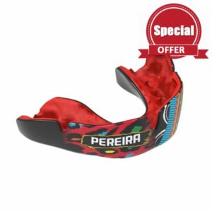 OPRO Official UFC Fighter Collection Alex Pereira Instant Custom-Fit Mouthguard - Self-Fit Gum Shield for MMA