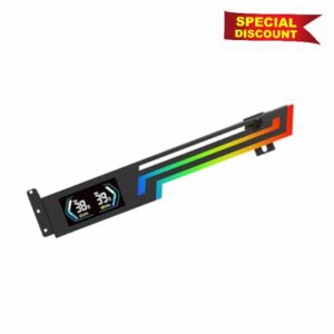 AntiSag GPU VGA Brackets with Color Changing Lights and Height for Thick Graphics Cards LED Display GPU Brackets