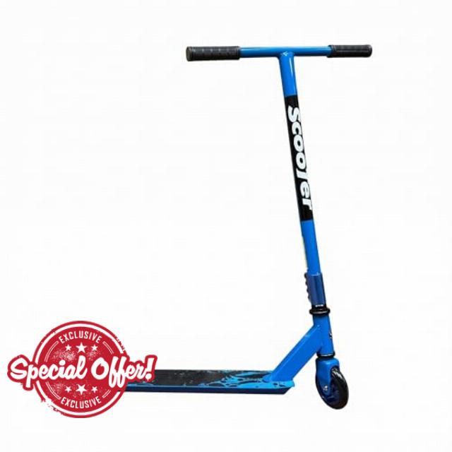 Stunt Scooter for Kids - Durable Aluminium 2 Wheel Scooters with Rear Braking