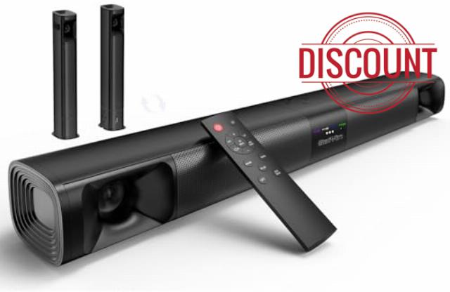 Saiyin Sound Bar for Smart TV