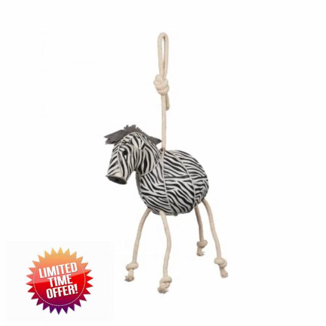 LeMieux Horse Handmade 3D Toy For Horses - Zebra