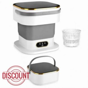 Vxoyo 15L Upgrade Portable Washing Machine with Spin Dryer