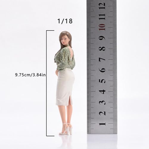 Tiny Miniature Human Figure
