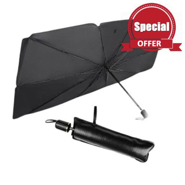 The Windshield Umbrella™ Windshield Sunshade Umbrella for Most Cars/SUV